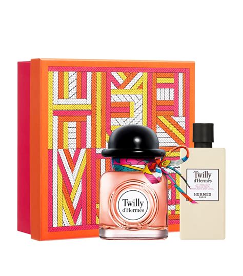 hermes perfume twilly set|Hermes twilly d'hermes gift set.